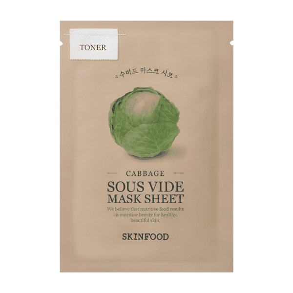 Sheet Mask with Cabbage Extract