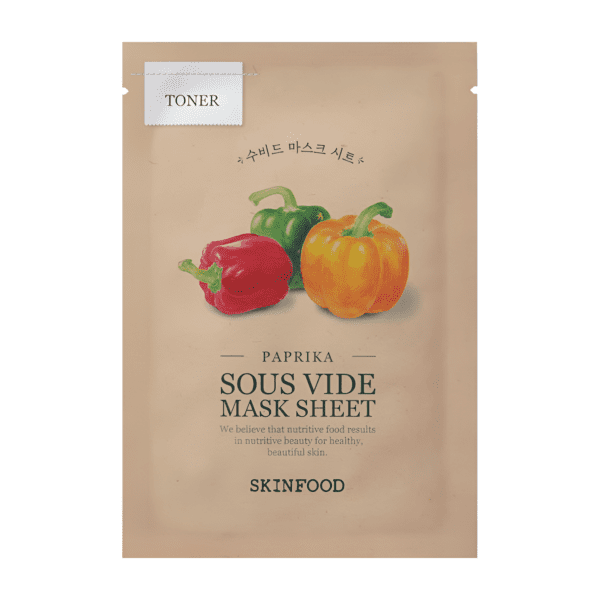 Sheet Mask with Paprika Extract