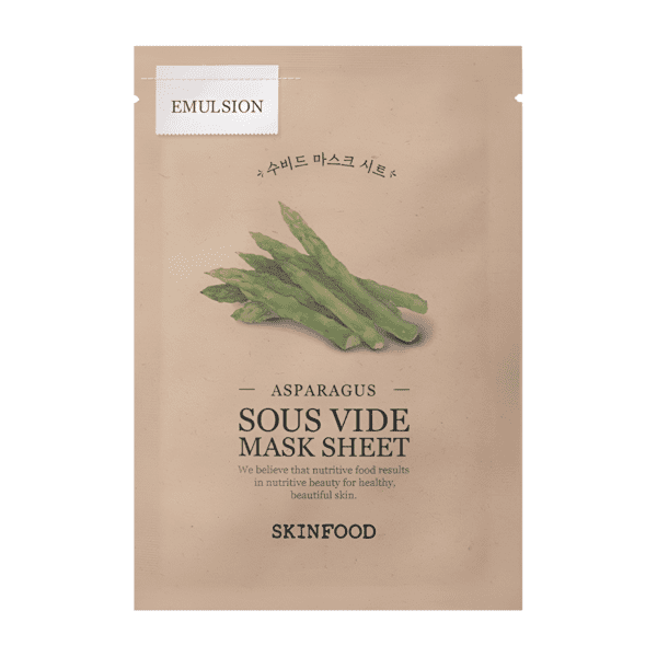 Sheet Mask with Asparagus Extract