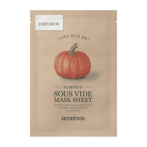 Sheet Mask with Pumpkin Extract