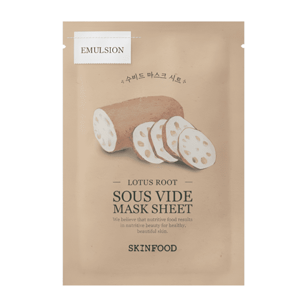 Sheet Mask with Lotus Root Extract